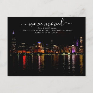 Carte postale Faire-part Chicago Moving