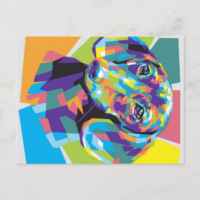 Carte Postale Faire-part Chien Dachshund  | Cadeau mignon Dachshund Lover (Devant)