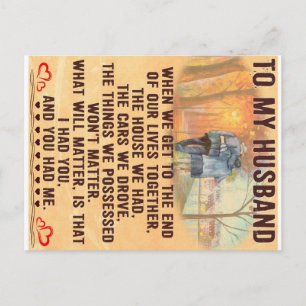 Carte Postale Faire-part Citations Drôle Cadeau Au Mari Cadeau pour père