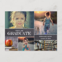 Collage photo de remise de diplôme de niveau prima