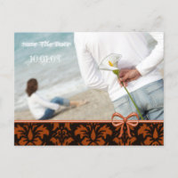 Corail Sauvez la date avec votre photo