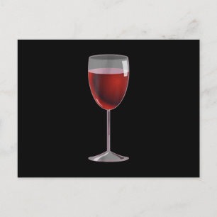 Carte Postale Faire-part Costume Vin Verre Correspondant Fromage Coiffe