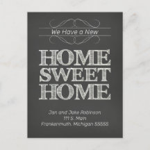 Faire-part de changement d'adresse par pays