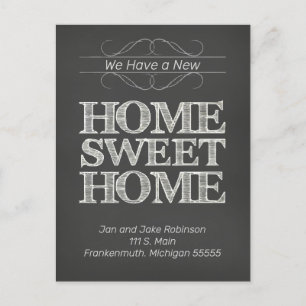 Carte Postale Faire-part de changement d'adresse par pays