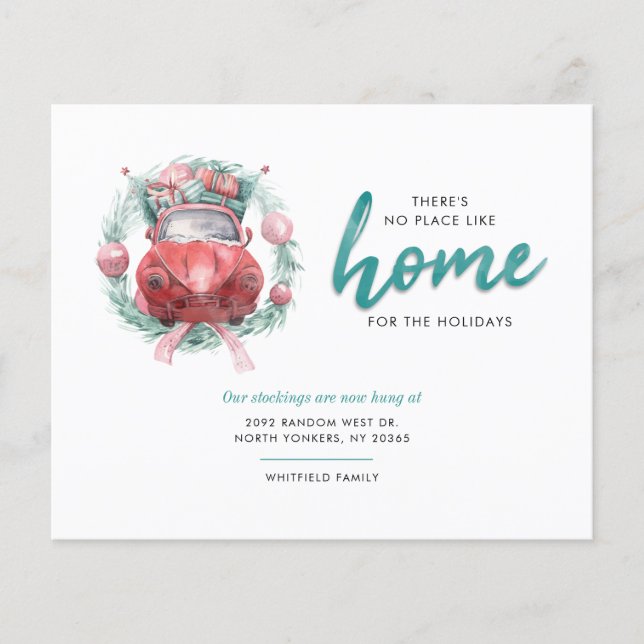 Carte postale Faire-part de déménagement (Devant)