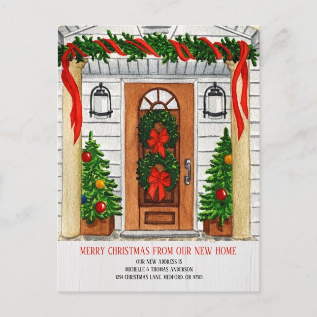 Carte postale Faire-part de déménagement (Devant)