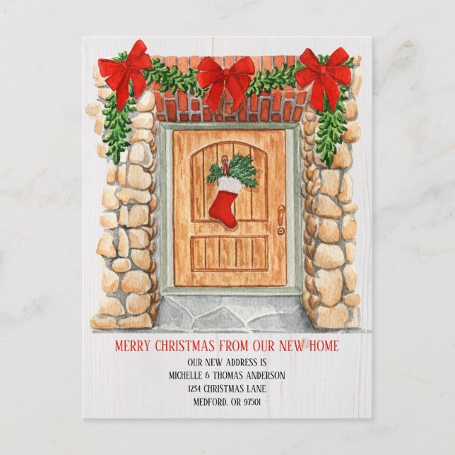 Carte postale Faire-part de déménagement (Devant)
