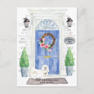 Carte postale Faire-part de déménagement maltais