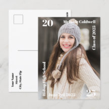 Faire-part de diplômes modernes personnalisés