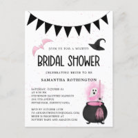 Faire-part de la Baby Shower d'Halloween pour une