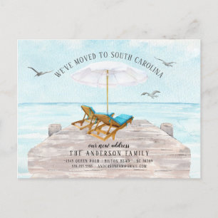 Carte Postale Faire-part de la mer tropicale