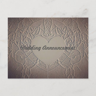 Carte Postale Faire-part de mariage