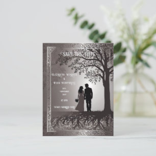 Carte Postale Faire-part de mariage de mariée et de chambre