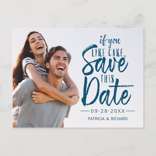Carte Postale Faire-Part de Mariage Drôle  (Devant)