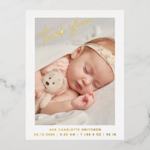 Carte postale Faire-part de naissance personnalisé