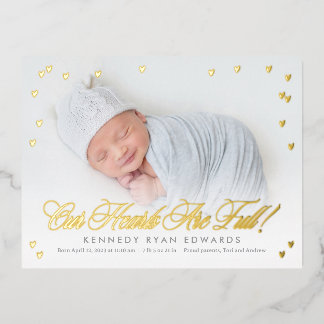 Carte postale Faire-part de naissance pour bébé à 