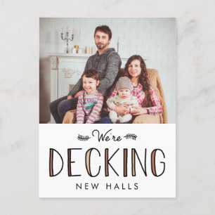 Carte Postale Faire-part Décoration de nouveaux halls   Annonce de déménage
