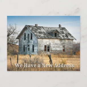 Carte Postale Faire-part Déplacement