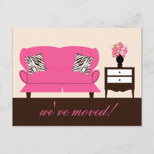 Carte postale Faire-part Déplacement Décor Design