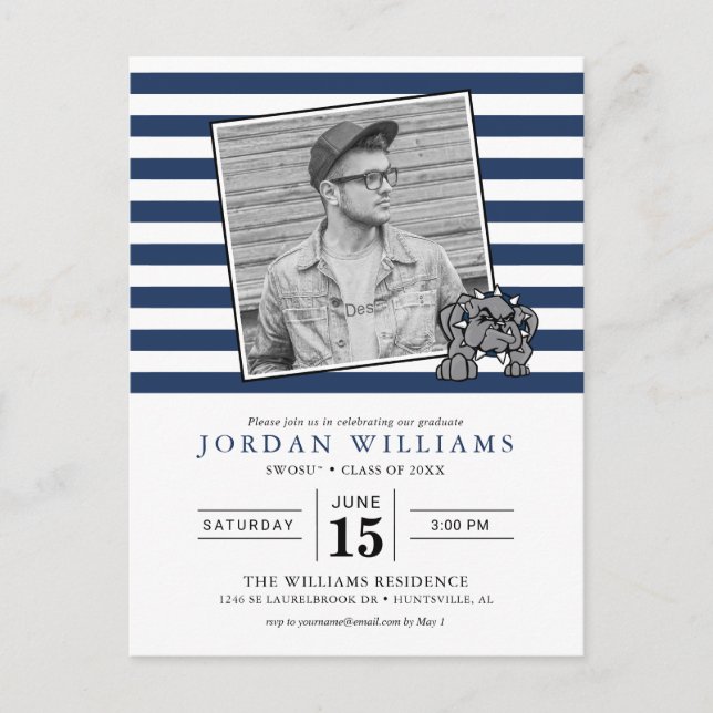 Carte Postale Faire-part Diplômé de SWOSU (Devant)