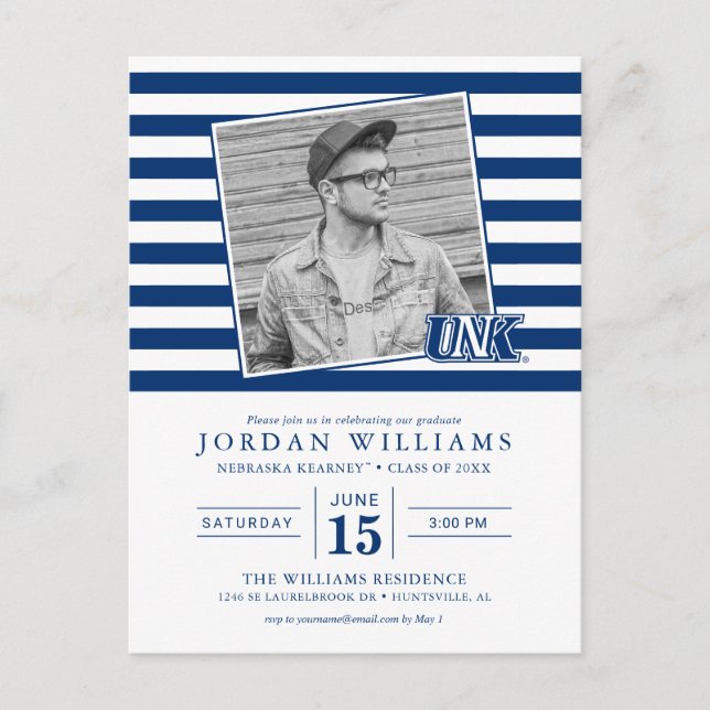 Carte Postale Faire-part Diplômés de Lopers UNK (Devant)