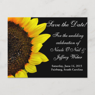 Carte Postale Faire-part Économies faites sur commande de mariage de