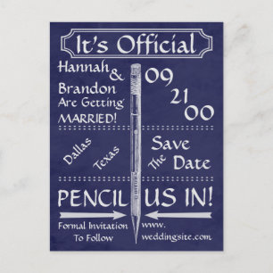 Carte Postale Faire-part Économies vintages de style de tableau la