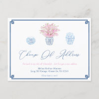 Élégant Marine Blue Rose Divorce Changement D'Adre