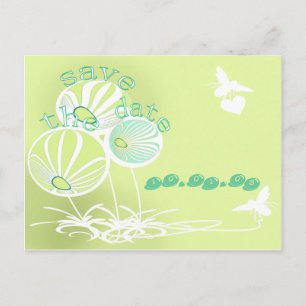 Carte Postale Faire-part Enregistrer La Date - - - - -