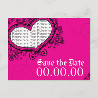 Carte Postale Faire-part Enregistrer la date