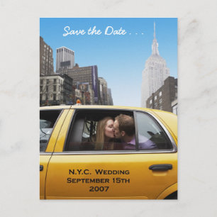 Carte Postale Faire-part Enregistrer la Date