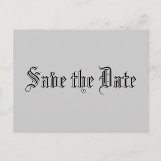 Carte Postale Faire-part Enregistrer la date