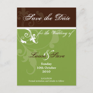 CARTE POSTALE FAIRE-PART ENREGISTRER LA DATE :: 3