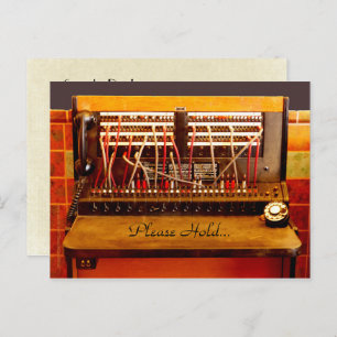 Carte Postale Faire-part Enregistrer la date 70e fête d'anniversaire Téléph