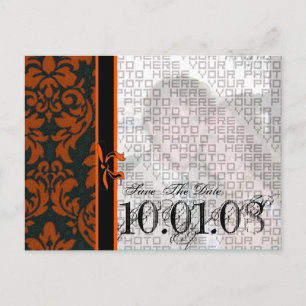 Carte Postale Faire-part Enregistrer la date avec votre photo