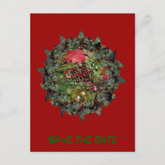 Carte Postale Faire-part Enregistrer La Date Balls Perles Jours Fériés