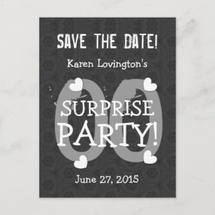 Carte Postale Faire-part Enregistrer la date chaque année Surprise Annivers