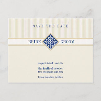 Carte Postale Faire-part ENREGISTRER LA DATE :: motif 1