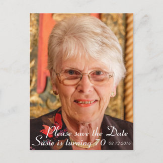 Carte Postale Faire-part Enregistrez la date