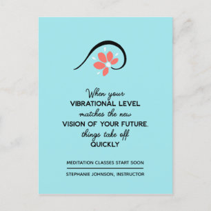 Carte Postale Faire-part Enregistrez la date Annonce professionnelle motiva
