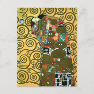 Carte Postale Faire-part Exécution (L'Embrace) par Gustav Klimt Mariage
