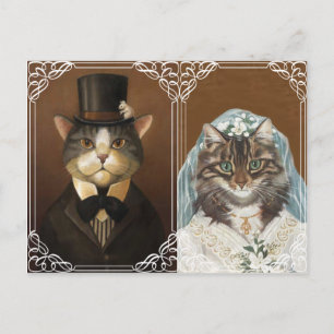 Carte Postale Faire-part faites gagner la date