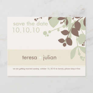 Carte Postale Faire-part FAITES GAGNER LA DATE : : indigène 5