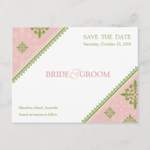 Carte Postale Faire-part FAITES GAGNER LA DATE : : pente 10