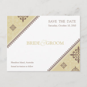 Carte Postale Faire-part FAITES GAGNER LA DATE : : pente 9