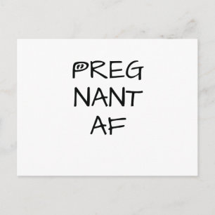 Carte Postale Faire-part Fantastique Grossesse Maternité Femmes enceintes A