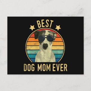 Carte Postale Faire-part femme meilleure mère chien jamais italien greyhoun