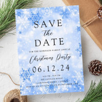 Fête de Noël Sauvez La Date Marine Winter Wonder