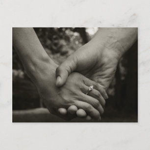 Carte Postale Faire-part Fiançailles