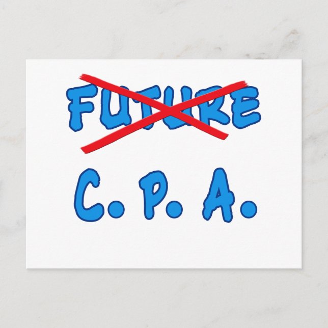 Carte Postale Faire-part Fini la conception des diplômes de la CPA (Devant)